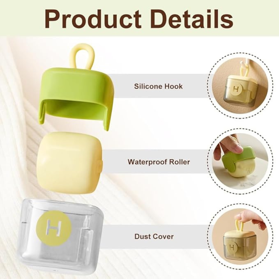 Rulo quitador de pelos portátil